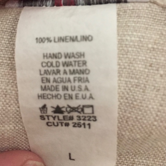 NEW i.c Collection Connie Sz L USA Linen Beige Jacket, Tank Top, & Pants 3pc Set - Picture 15 of 16